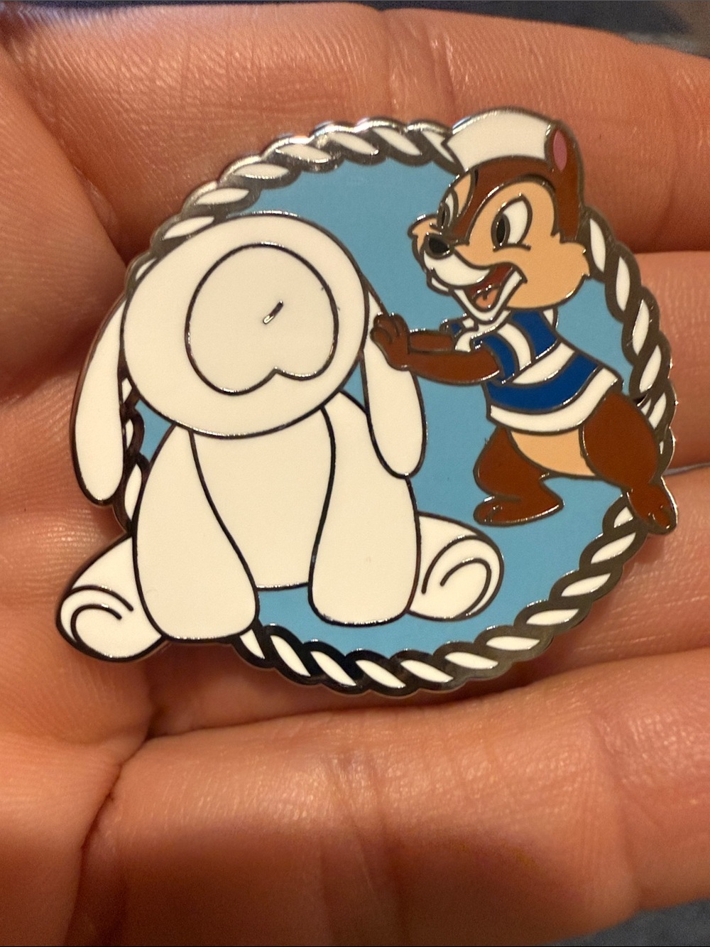 Chip Towel Animal pin from DCL